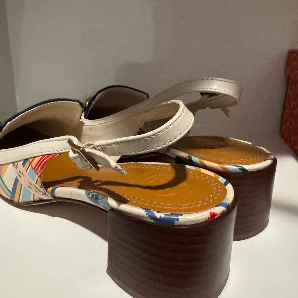 Tory Burch Mini Benton Slingback Loafers Size 7.5 - Picture 8 of 8